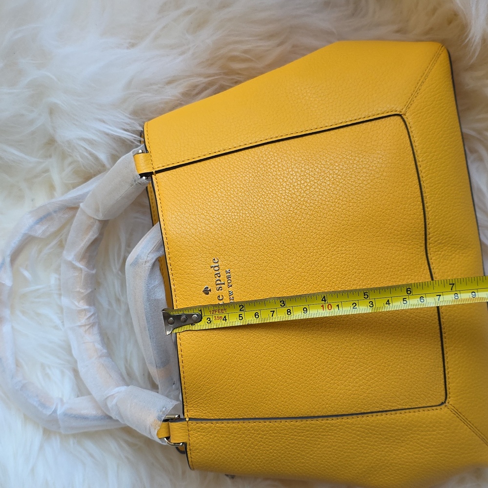 Kate Spade Mustard Yellow Satchel - Picture 13 of 13